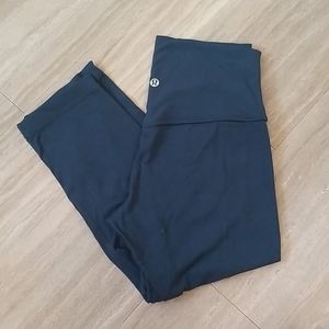 Lululemon teal align crop leggings